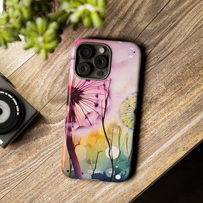 Dreamy Dandelion Whispers - iPhone Case