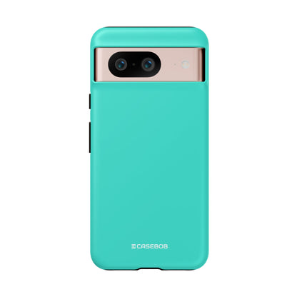 Teal Serenity: Minimalist Design - for Google Pixel 8