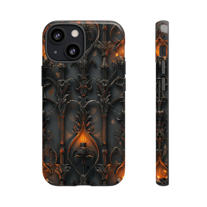 Ornate Ironwork Gothic - Protective Phone Case