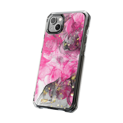 Vibrant Pink Swirls iPhone Case - Impact