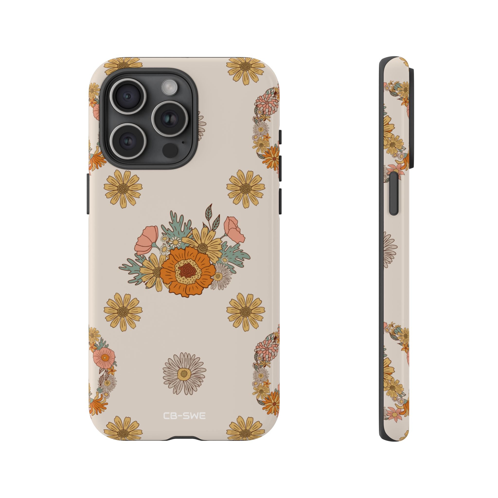 Floral Peace Harmony - iPhone Case