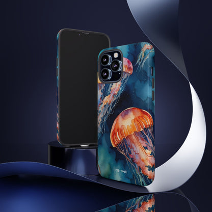 Jellyfish Dance Gracefully - iPhone Case