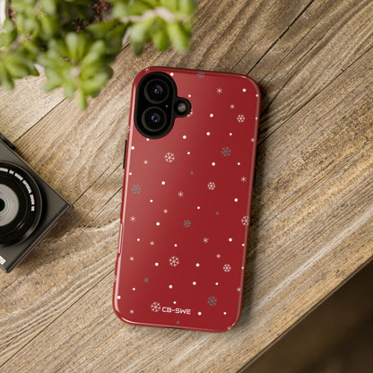 Snowflakes Dance Cheerfully - iPhone Case