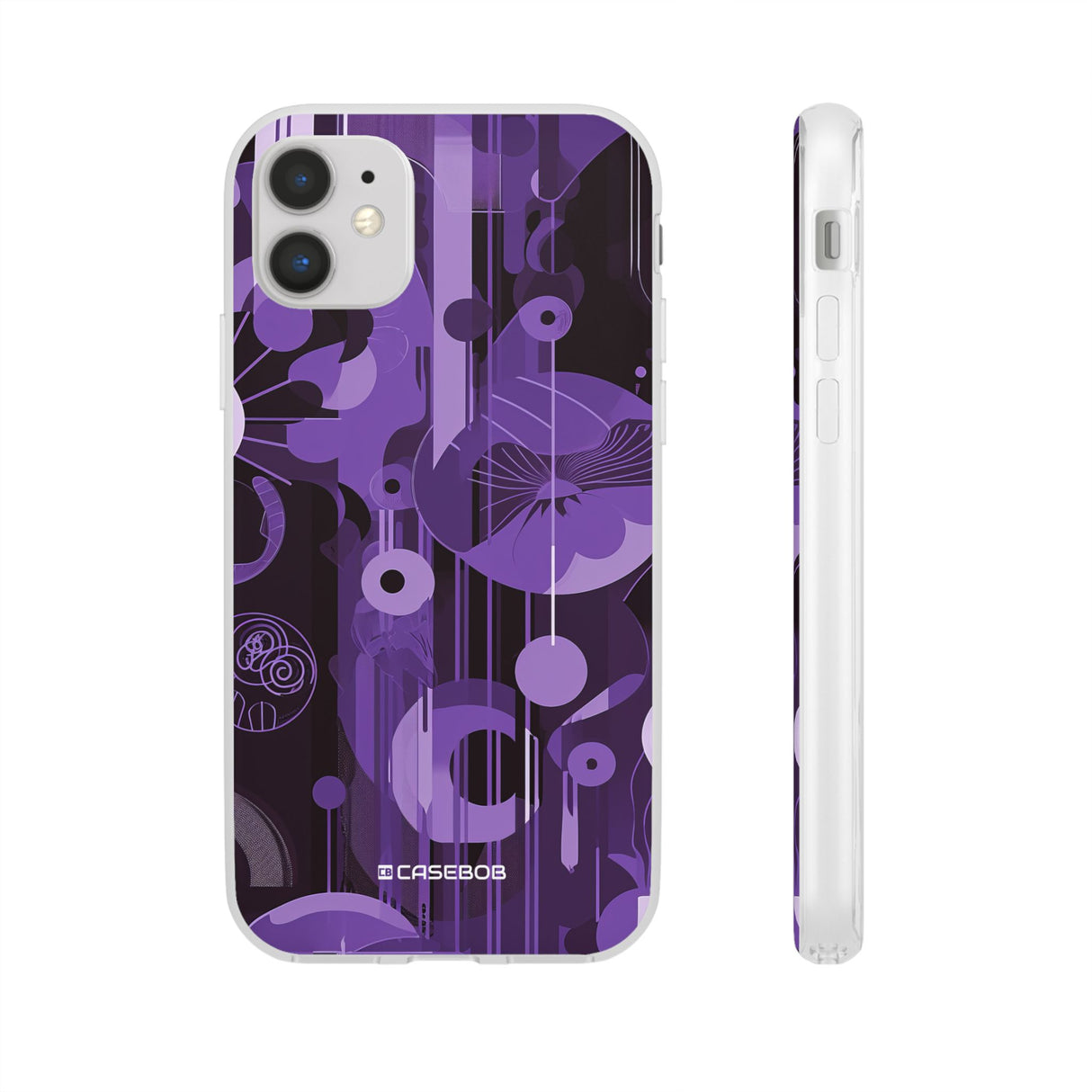 Pantone Ultra Violet | Handyhülle für iPhone (Flexible Hülle) 