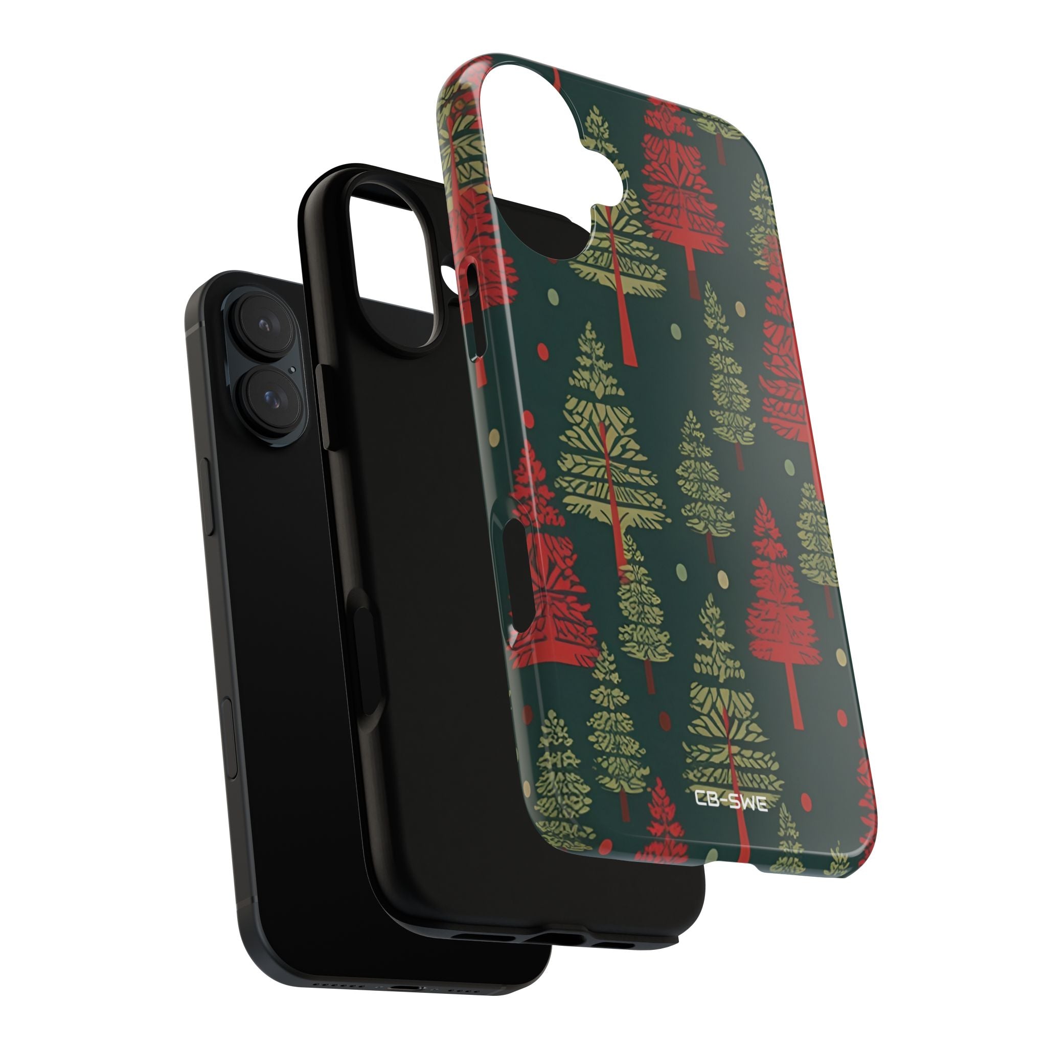 Trees Dance Playfully - iPhone Case