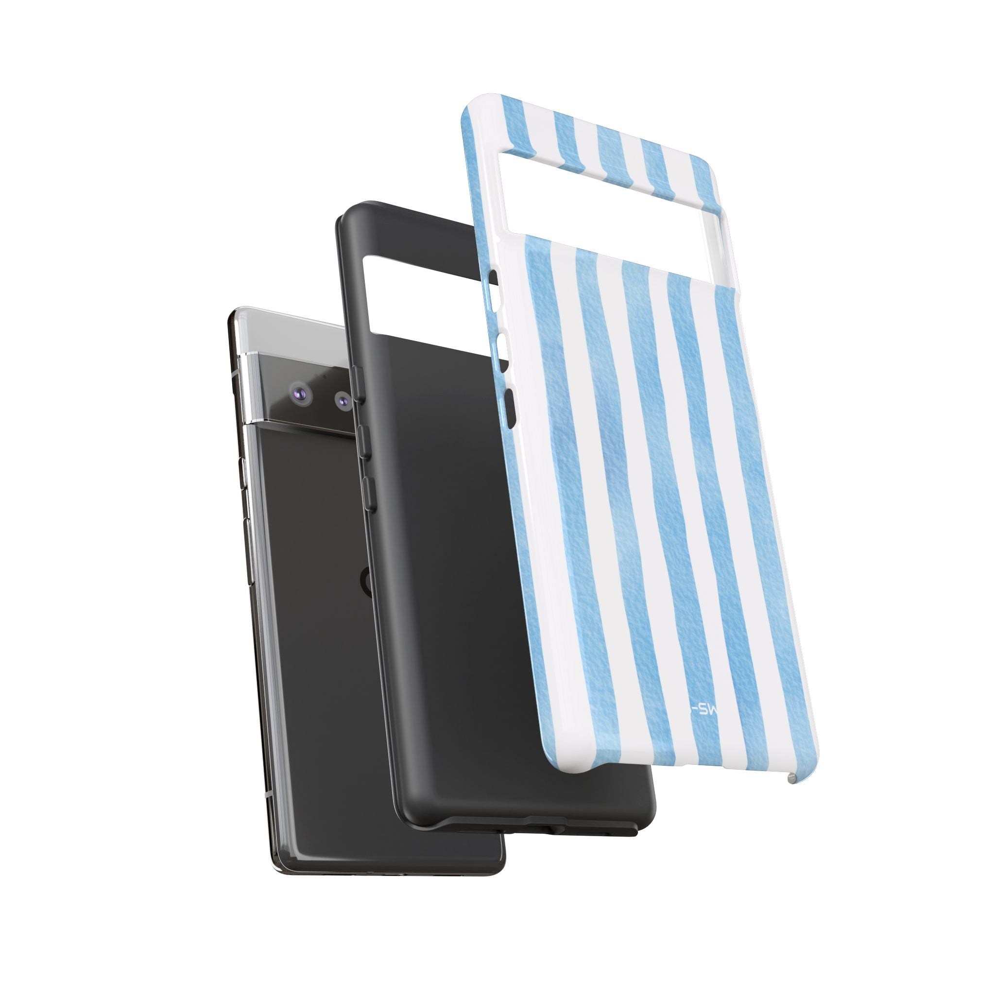 Soft Blue Watercolors - Google Pixel Case