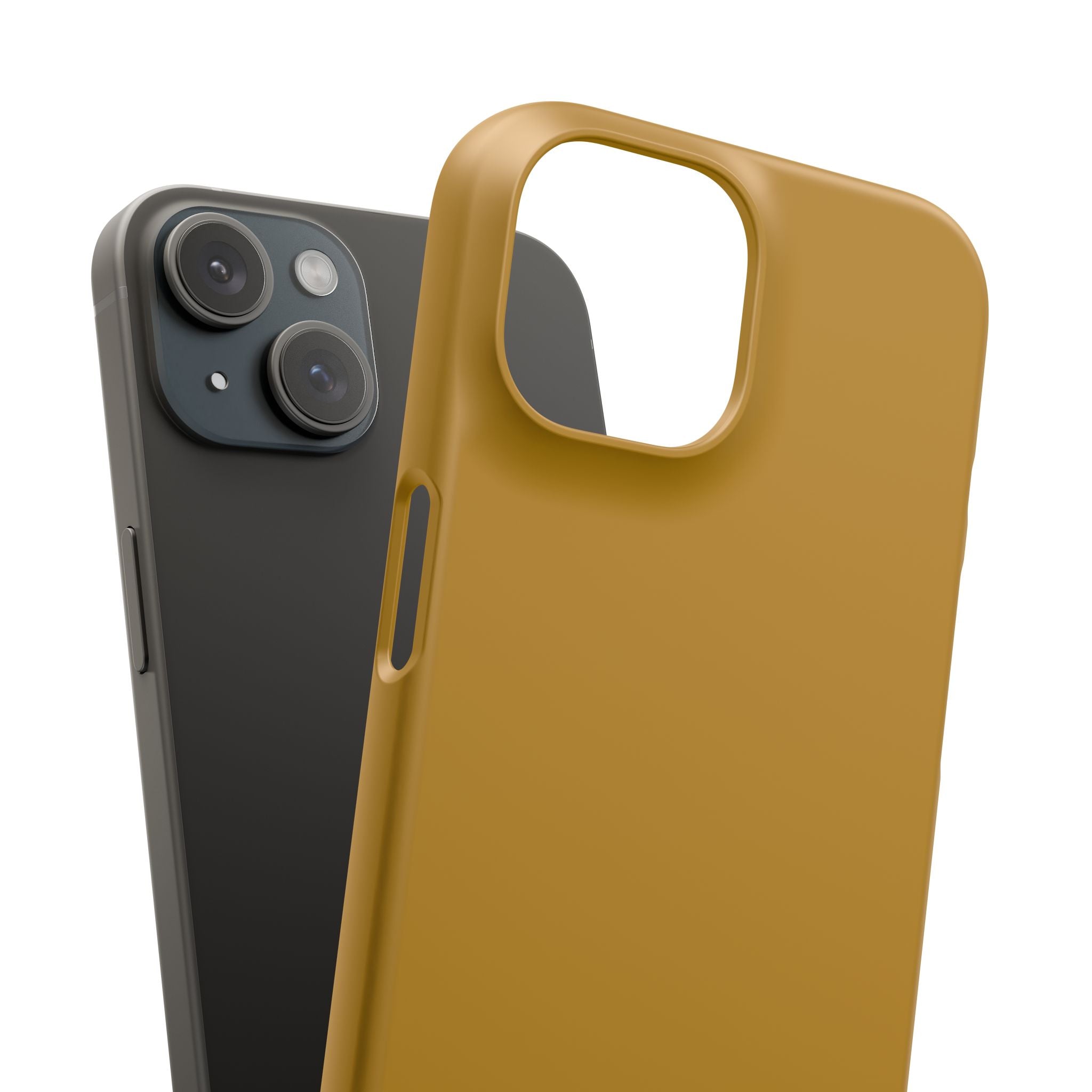 Dark Golden Rod iPhone 15 - Slim Phone Case