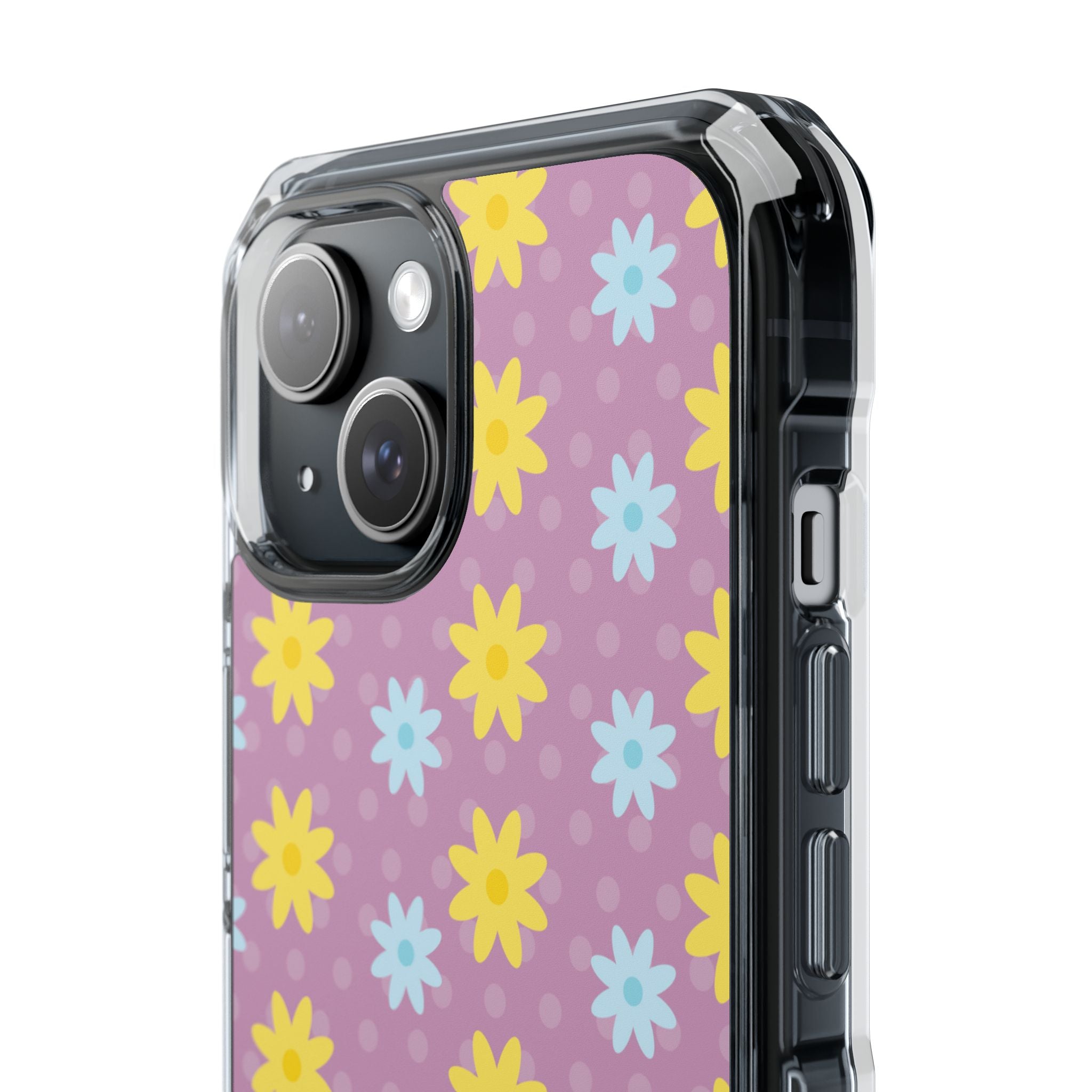 Flower Dots Dance iPhone Case - Impact
