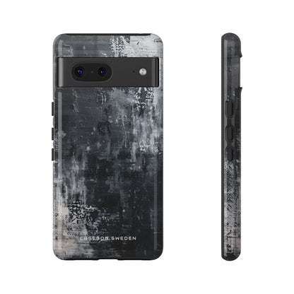 Textured Monochrome Blossom Google Pixel 7 - Tough Phone Case