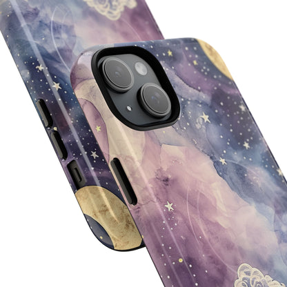 Dreamy Celestial Night - Tough + MagSafe® iPhone 15 Phone Case