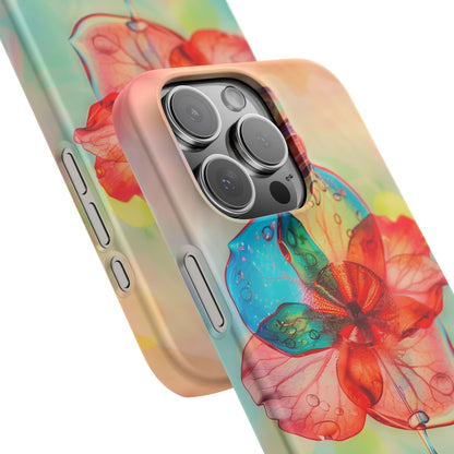 Ethereal Glass Flower iPhone 16 - Slim Phone Case