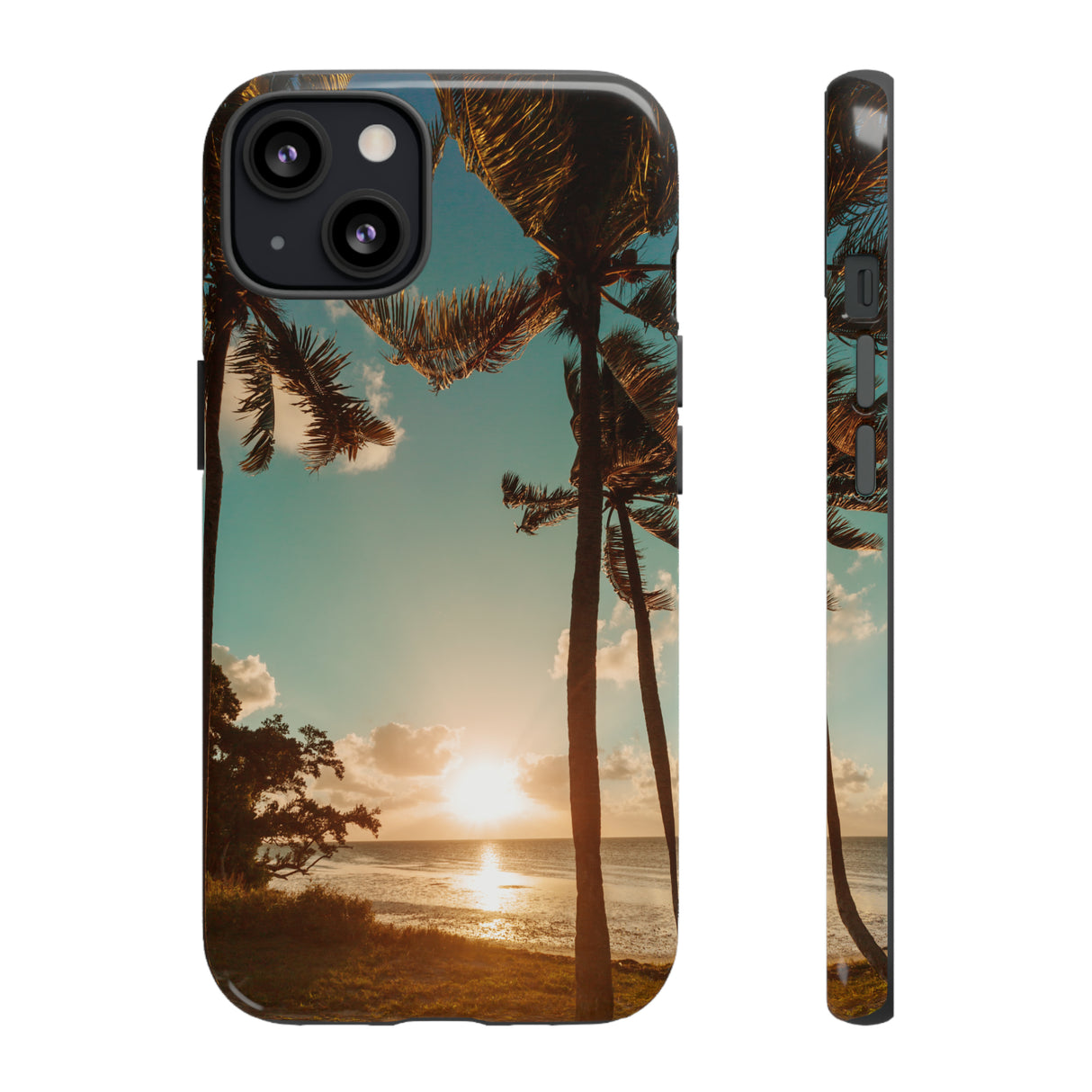 Sundown Palmtrees - Protective Phone Case