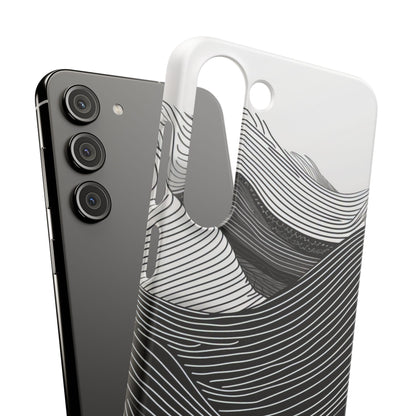 Undulating Horizon Waves Samsung S23 - Slim Phone Case