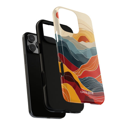 Sunlit Ridges iPhone 16 Pro Max Case - Tough