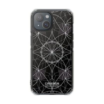 Symmetric Line Bloom iPhone 15 - Impact Clear+