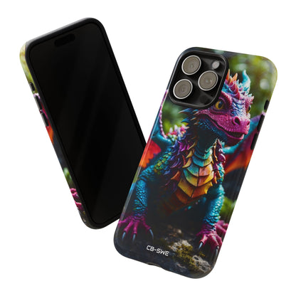 Friendly Dragon Smiles - iPhone Case