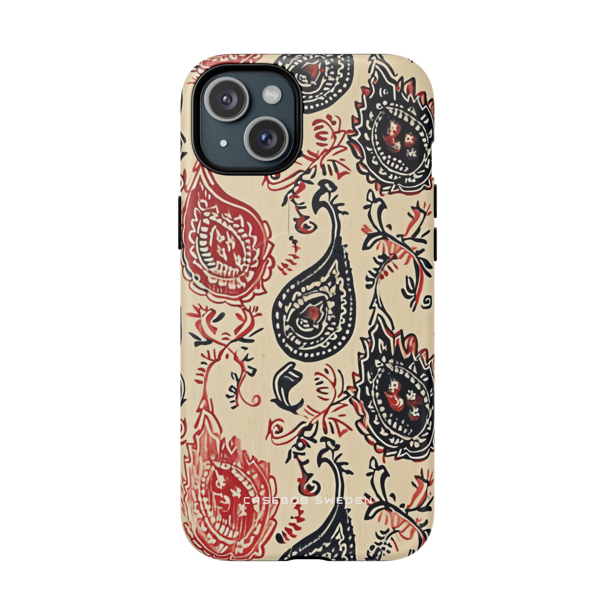 Vintage Paisley Elegance iPhone 15 | Tough+ Phone Case