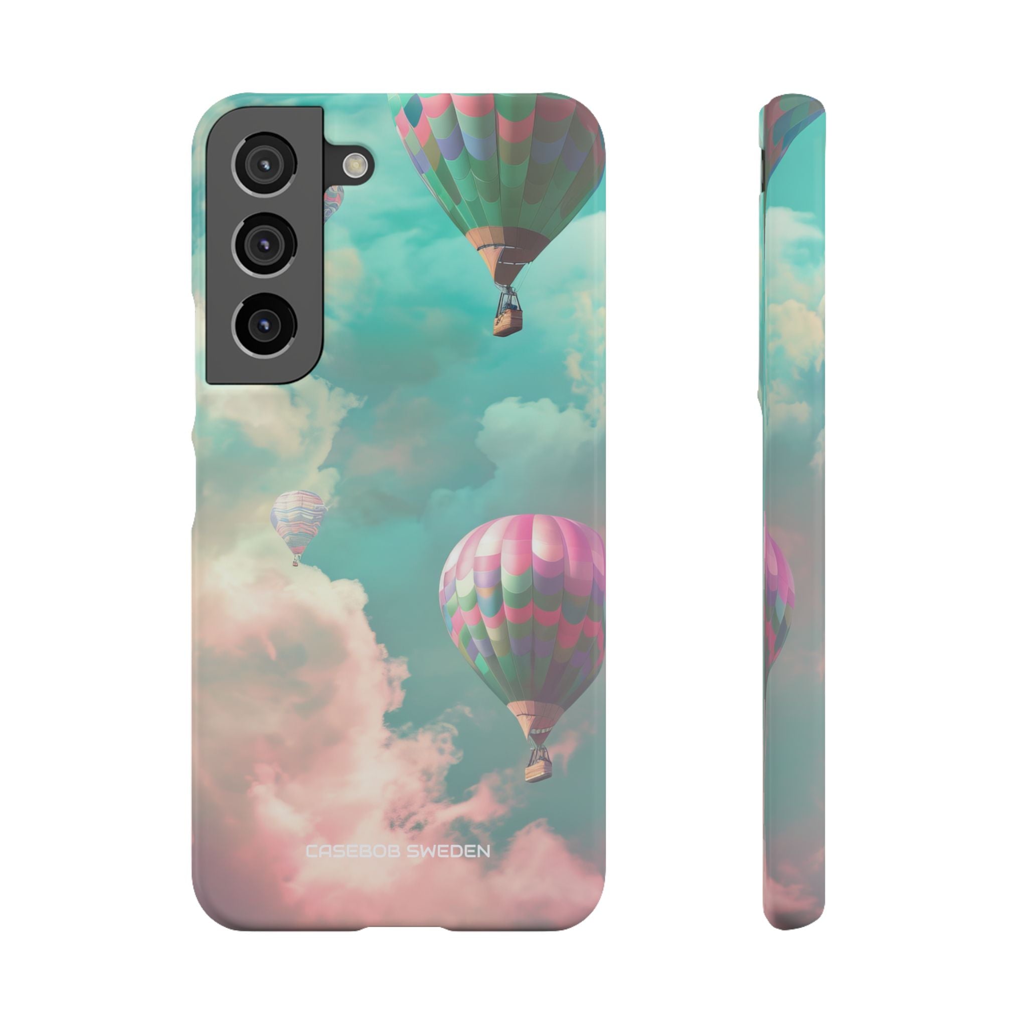 Pastel Balloon Adventure - Slim Samsung S22 Phone Case