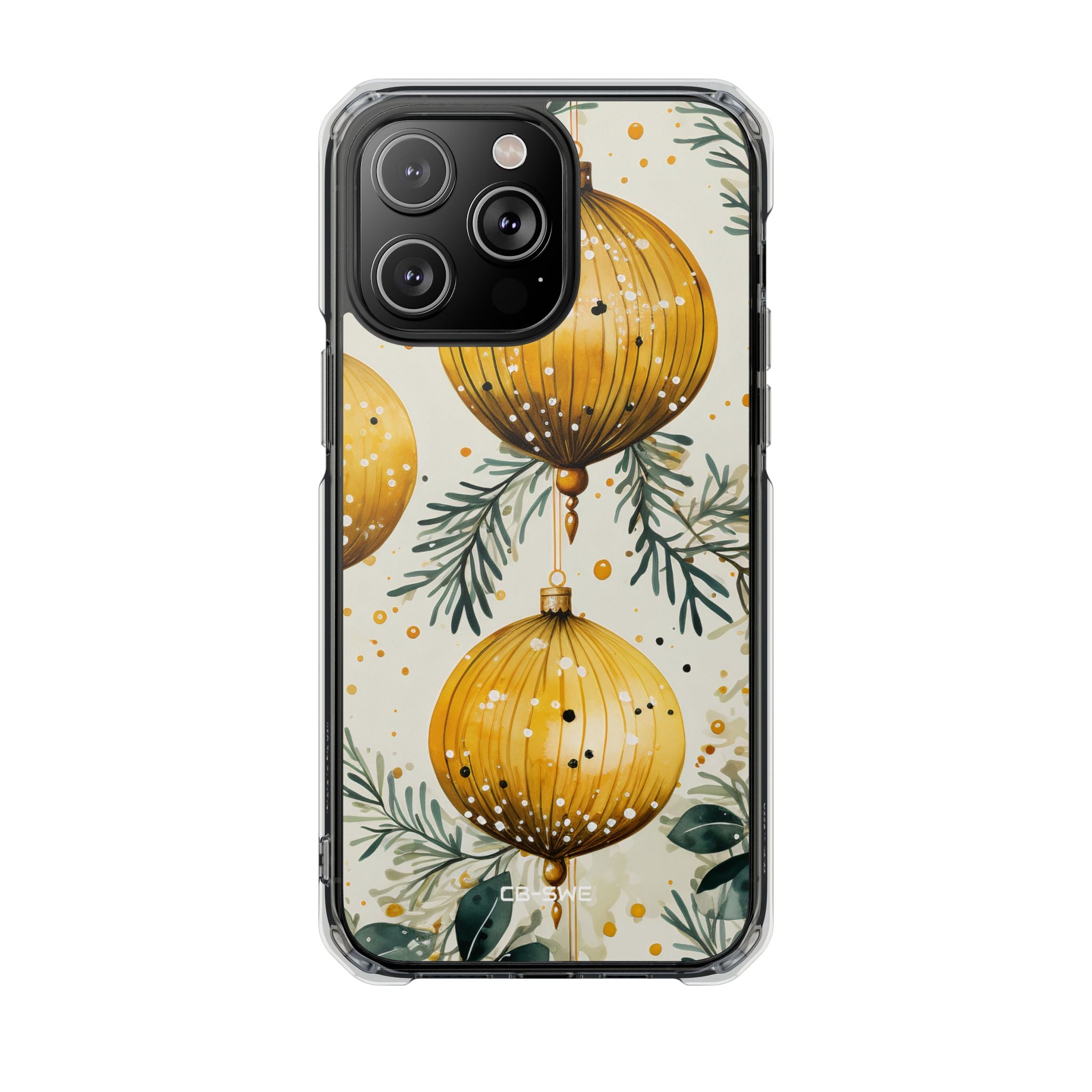 Golden Ornaments Shine iPhone Case - Impact