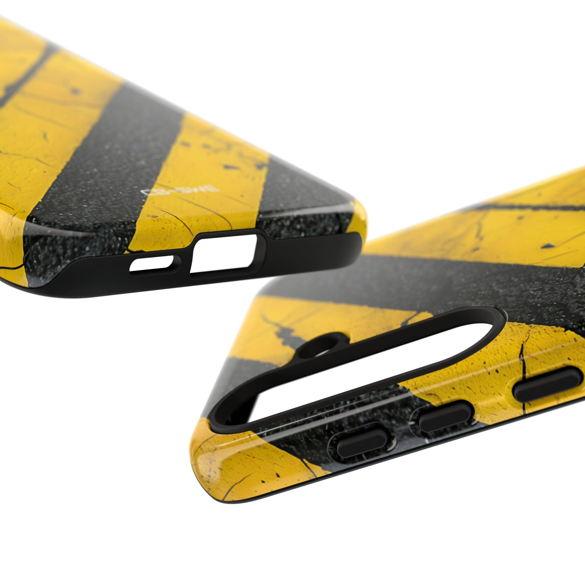 Cracked Hazard Lines - Samsung Case