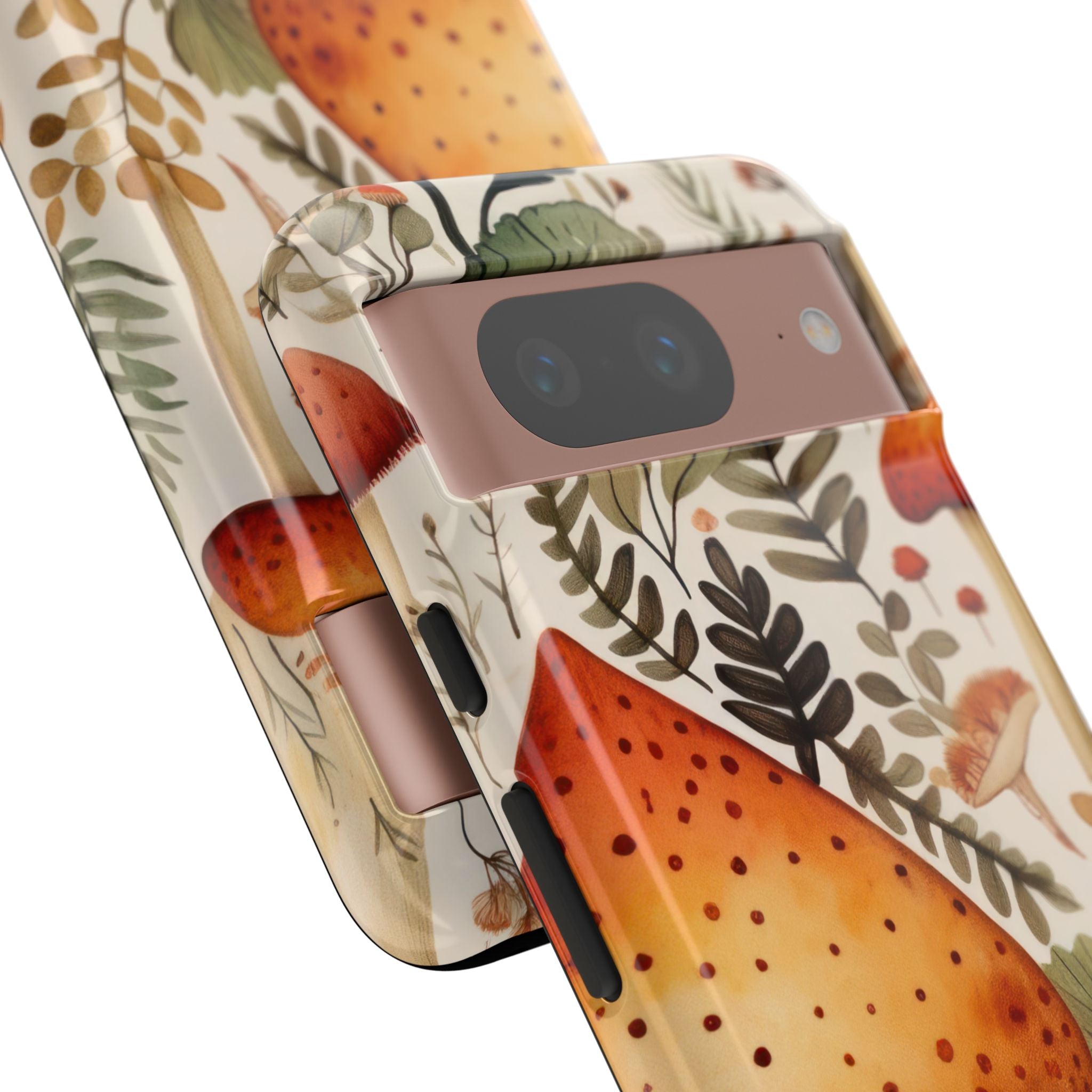 Mushrooms Sprout Cheerfully - Google Pixel Case