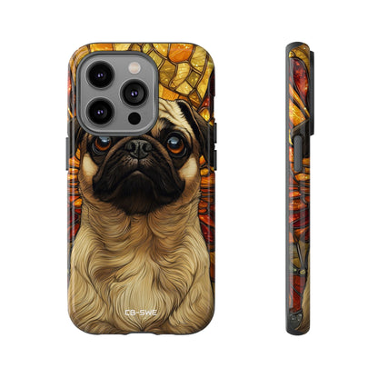 Pug Soars Brightly - iPhone Case