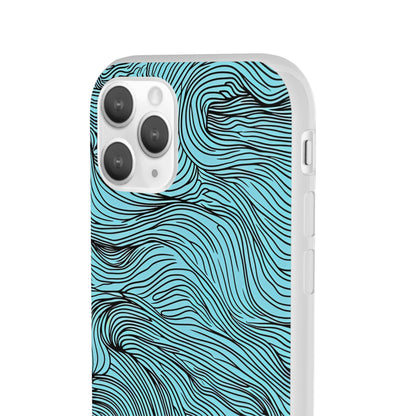 Wavy Serenity | Flexible Phone Case for iPhone