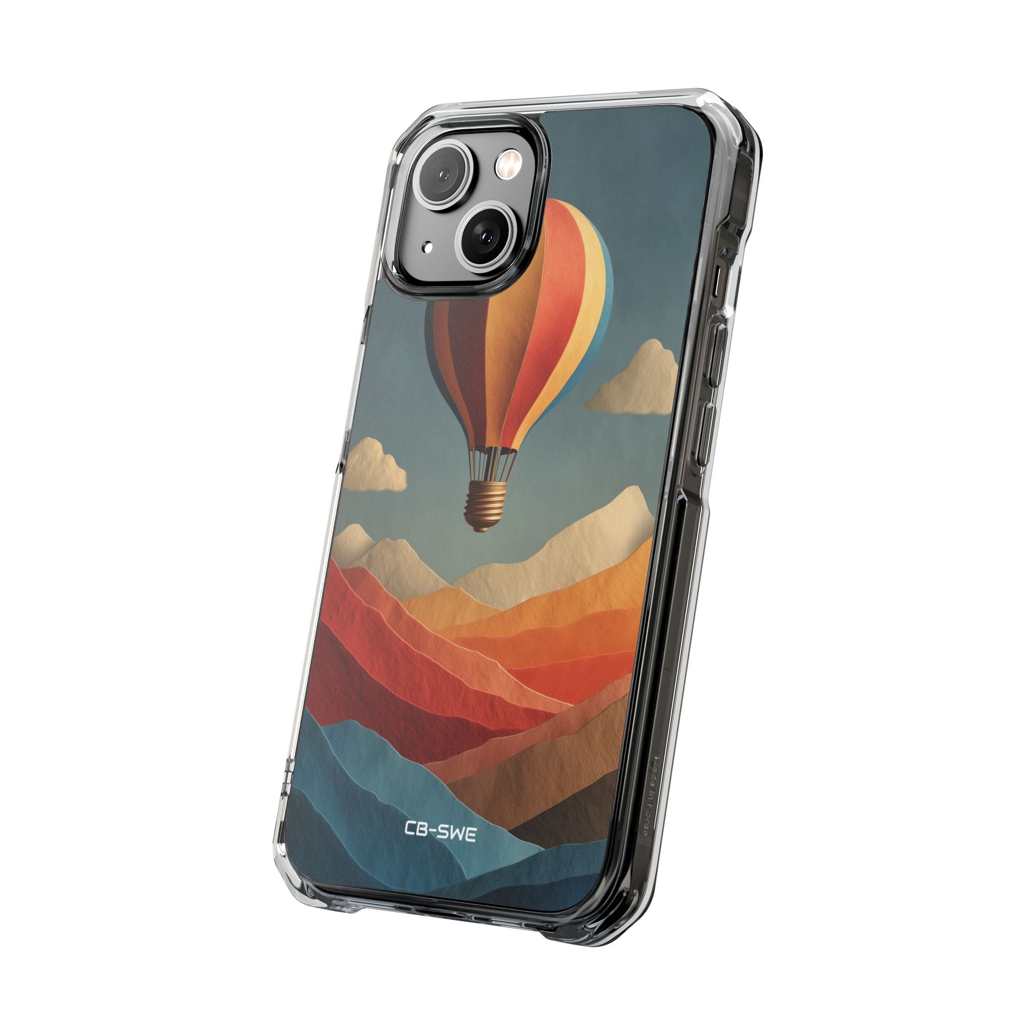 Hot Air Balloon Soars iPhone Case - Impact