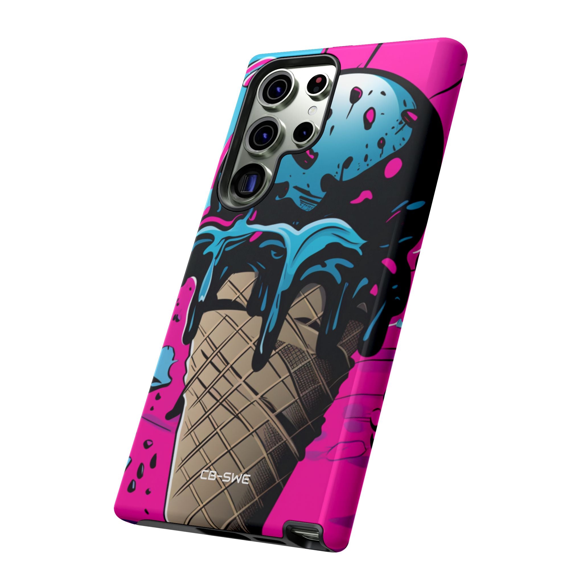 Vibrant Ice Cream Splash - Samsung Case