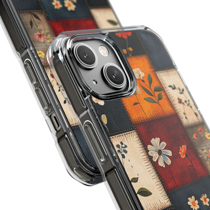 Floral Patches Bloom iPhone Case - Impact