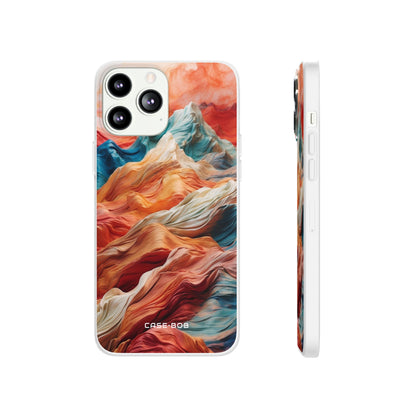 Fabric Peaks Cream iPhone 13 Pro Max - Soft