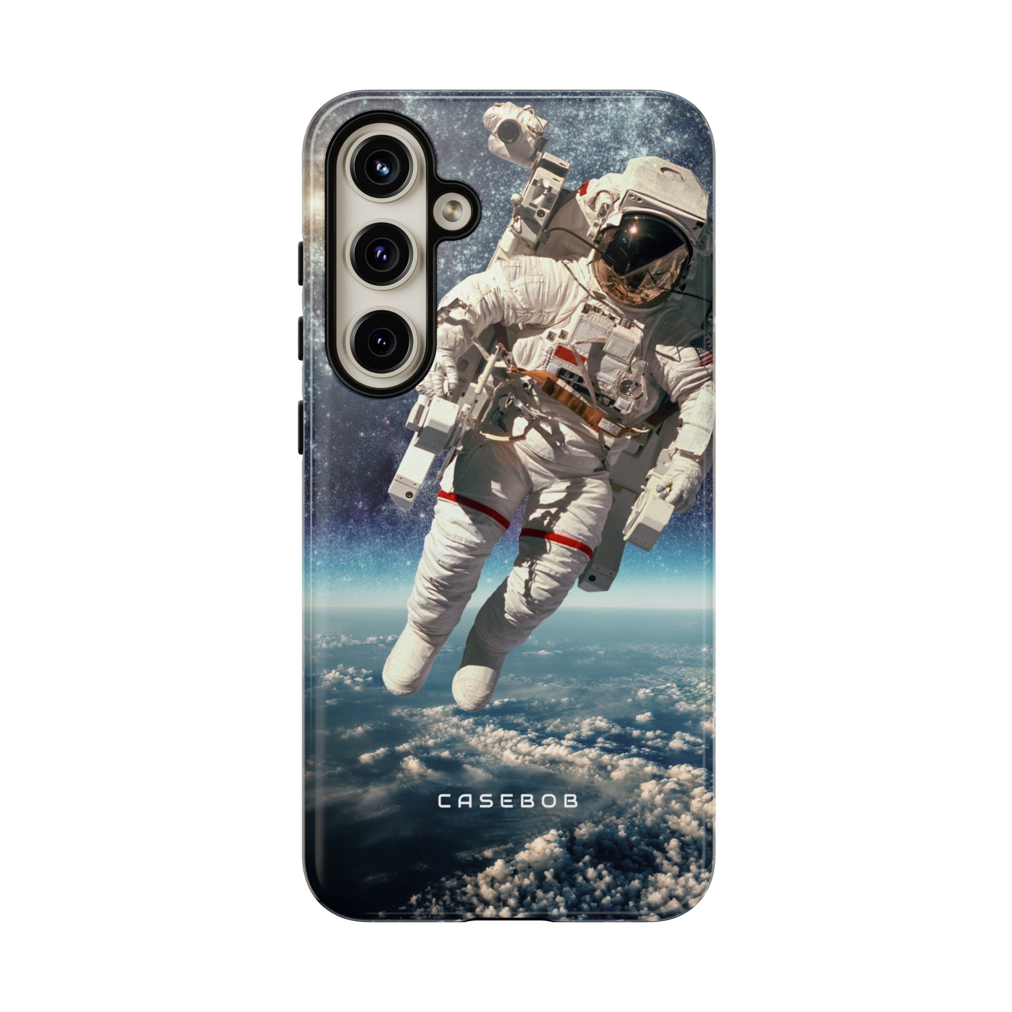 Astronaut in outer space - Protective Phone Case