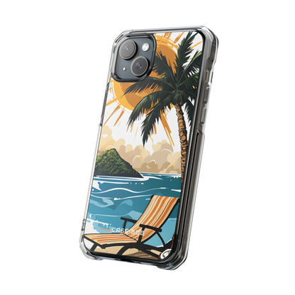 Sunny Palm Breeze iPhone 15 Plus Case - Impact