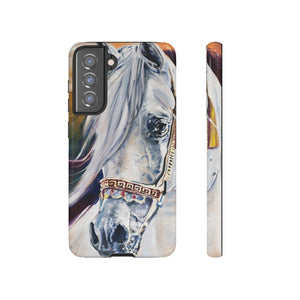 White Arabian - Protective Phone Case