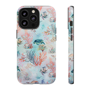 Pastel Underwater Serenade - Protective Phone Case