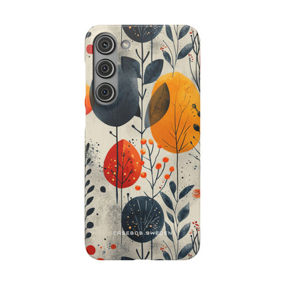 Vibrant Leaf Harmony Samsung S23 - Slim Phone Case