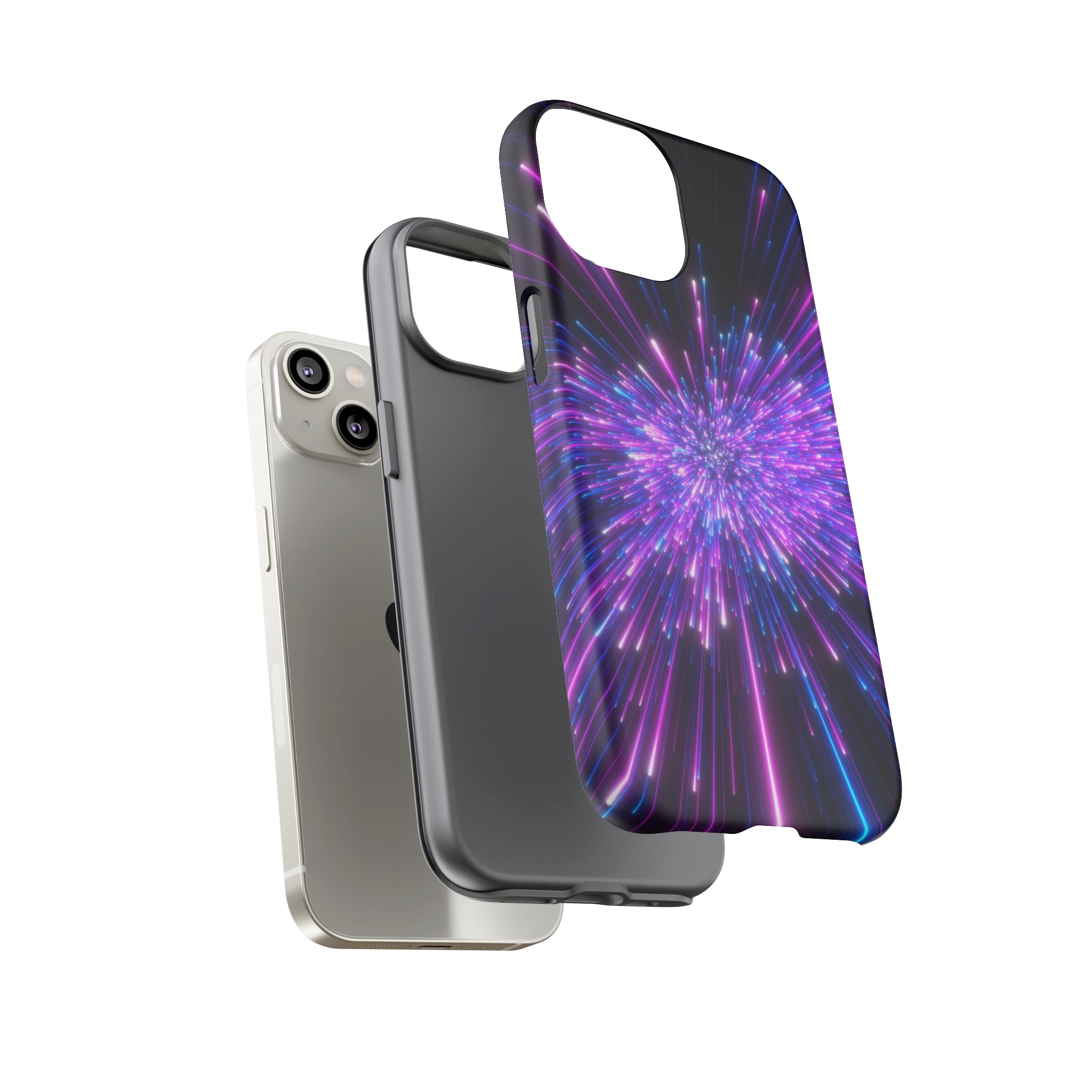 Speed of light in Galaxy iPhone Case (Protective) Phone Case