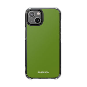 Olive Drab | Phone Case for iPhone (Clear Impact Case - Magnetic)