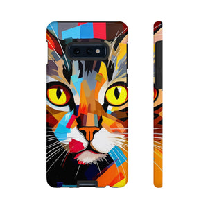 Abstract Kitty Palette Samsung Case (Protective)