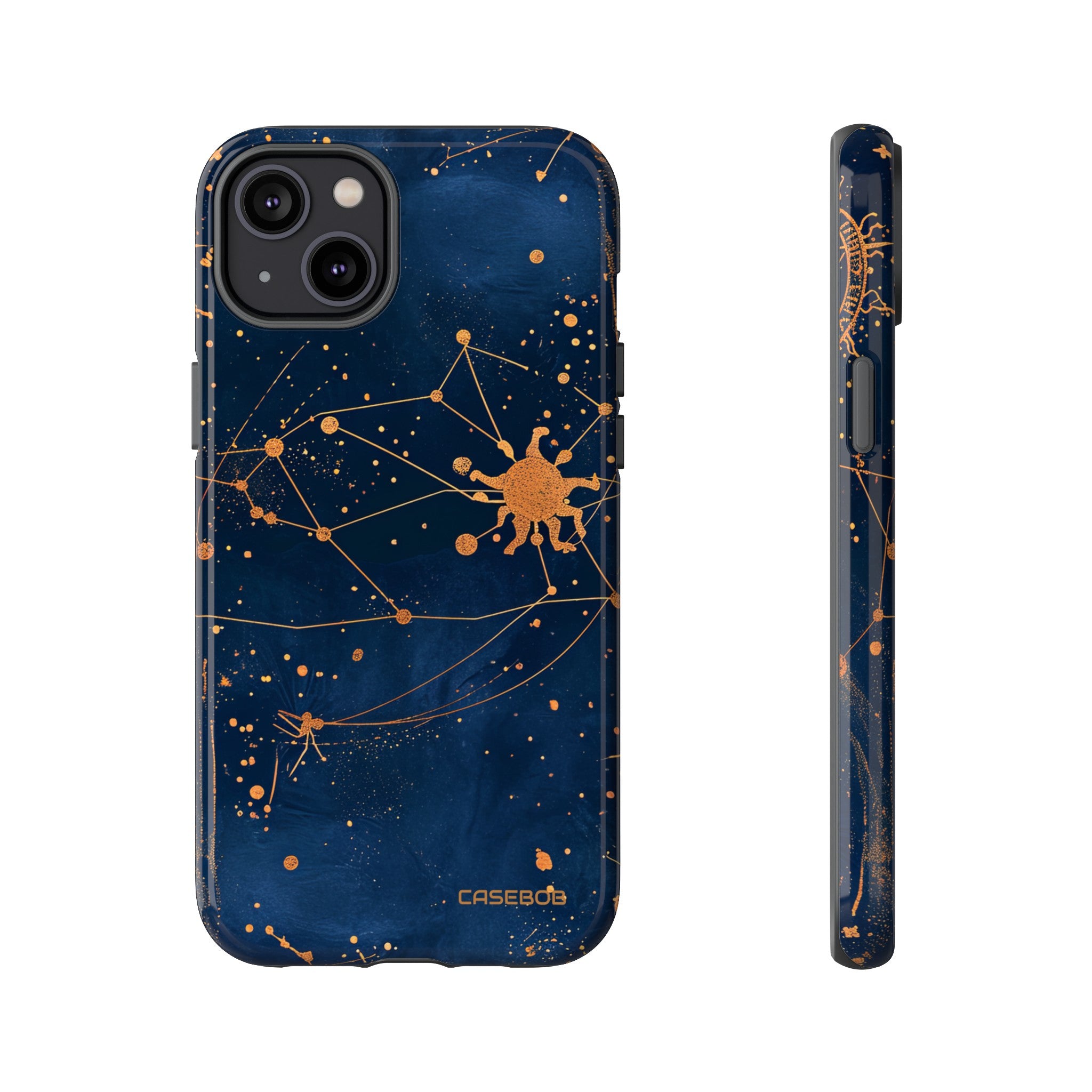 Zodiac Splendor Unveiled - Protective Phone Case