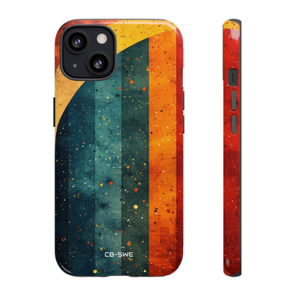 Vibrant Waves Dance - iPhone Case