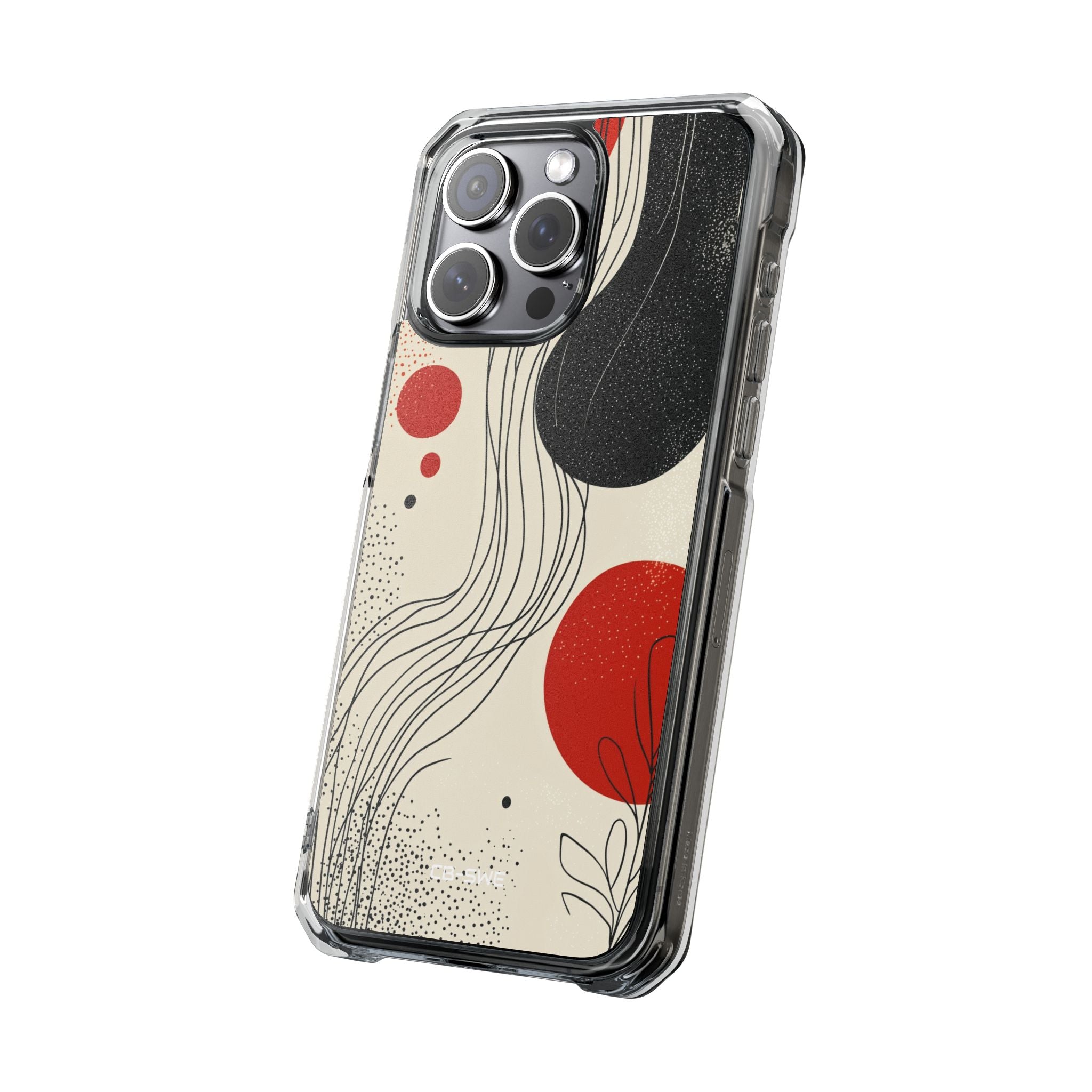 Waves Embrace Flora iPhone Case - Impact