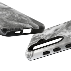 Mystical Majesty: Grayscale Enchantment - For Samsung S24