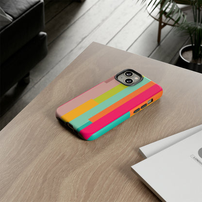 Geometrical Colorful - Protective Phone Case