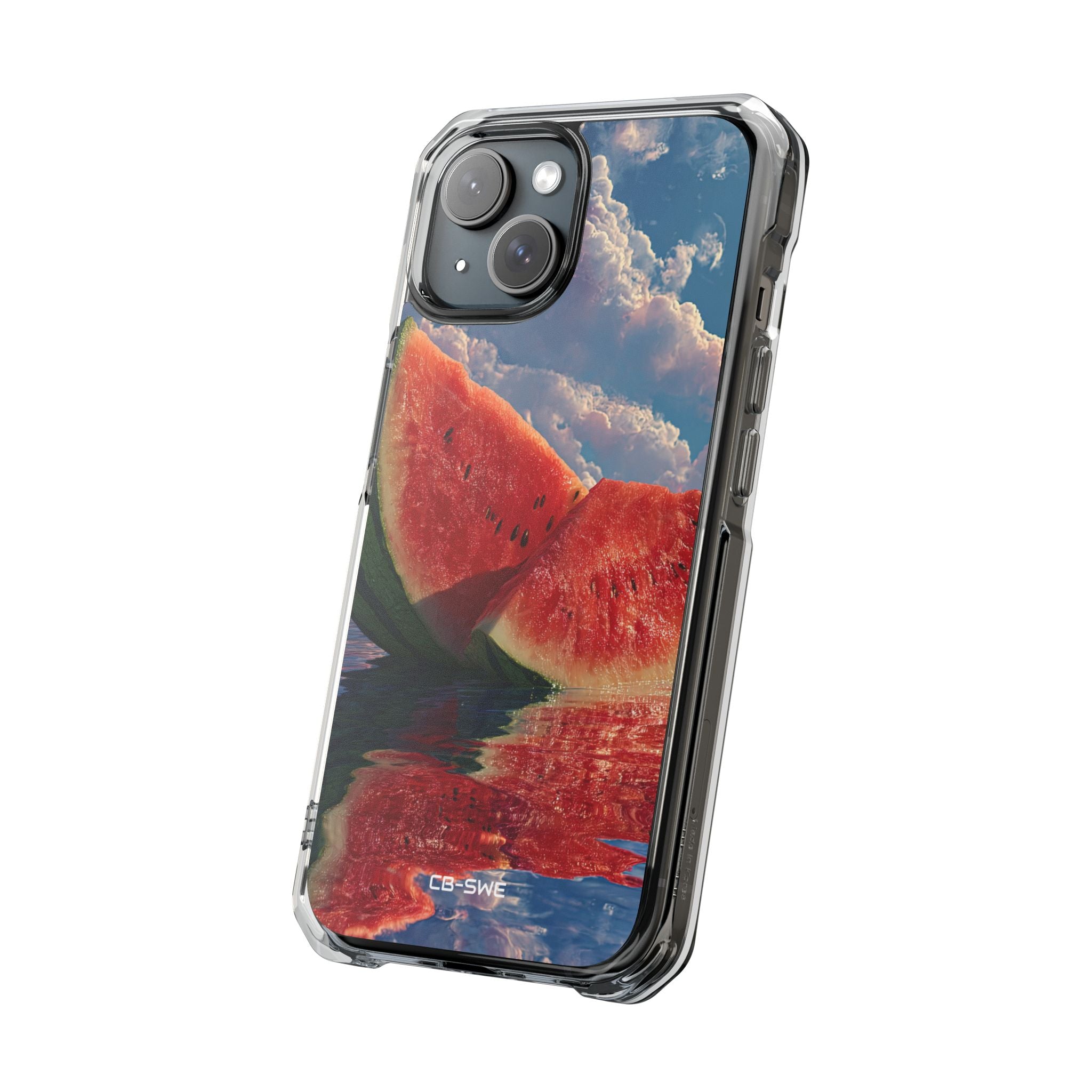 Watermelon Dream Reflection iPhone Case - Impact