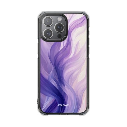 Flowing Purple Whispers iPhone Case - Impact