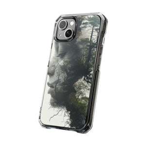 Serene Symbiosis - Phone Case for iPhone (Clear Impact - Magnetic)