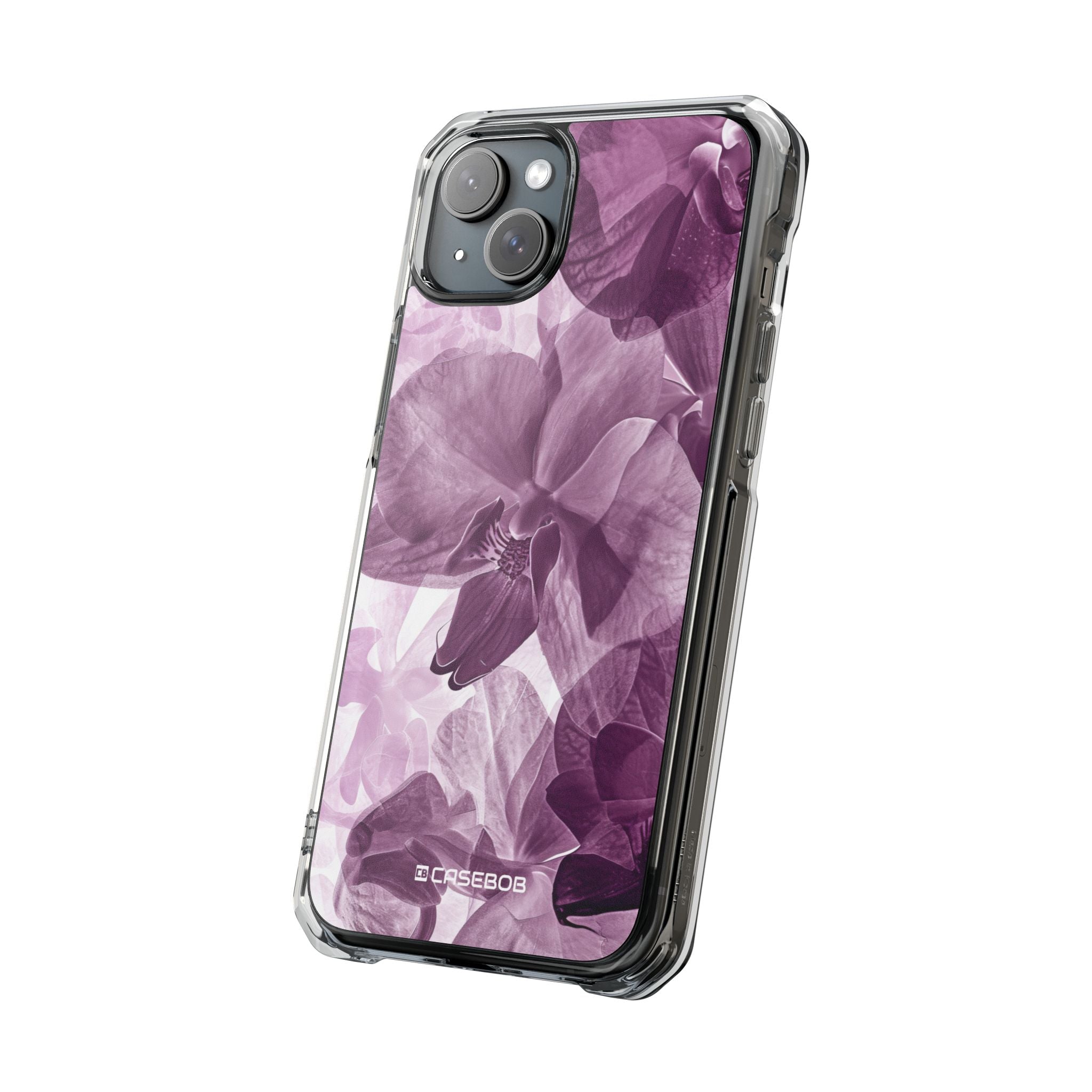 Radiant Orchid  - Clear Impact Case for iPhone