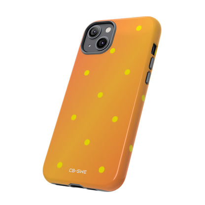 Sunset Dots Radiance - iPhone Case