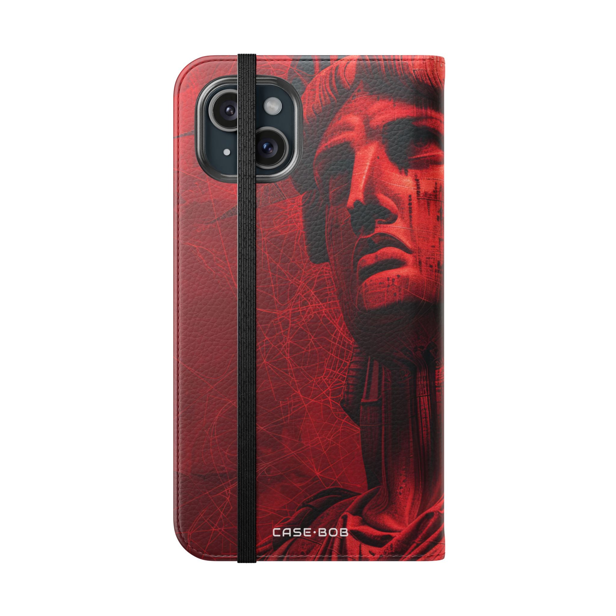 Liberty Crimson - iPhone 15 Plus Case - Portemonnee